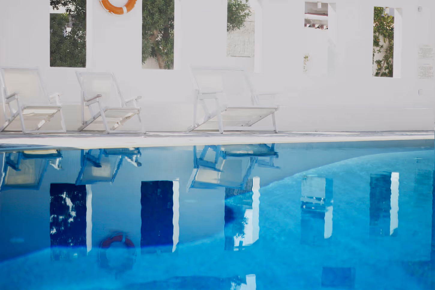 Our pool in Galissas beach